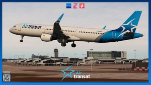 [8K + 4K] Air Transat Pack  w/Cabin | Fenix A321 CFM thumbnail 3