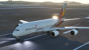 [8k] Asiana Airlines HL7640 │ FlyByWire A380X thumbnail 3