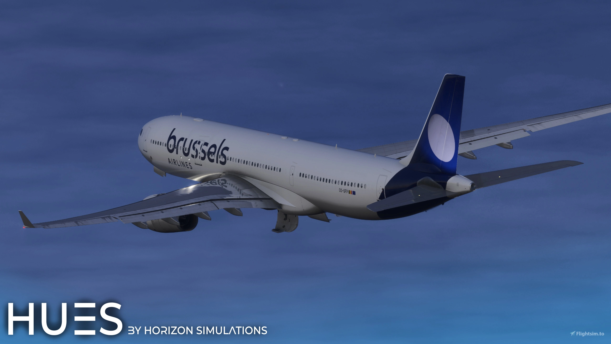 8K] Brussels Airlines OO-SFP | inibuilds/Microsoft A330-300