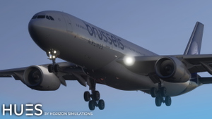 [8K] Brussels Airlines OO-SFP | inibuilds/Microsoft A330-300 thumbnail 5