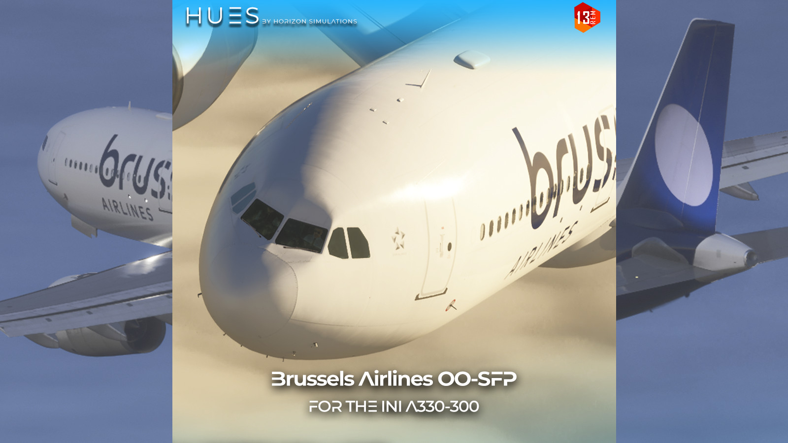 8K] Brussels Airlines OO-SFP | inibuilds/Microsoft A330-300