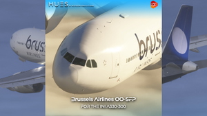 [8K] Brussels Airlines OO-SFP | inibuilds/Microsoft A330-300 thumbnail 1