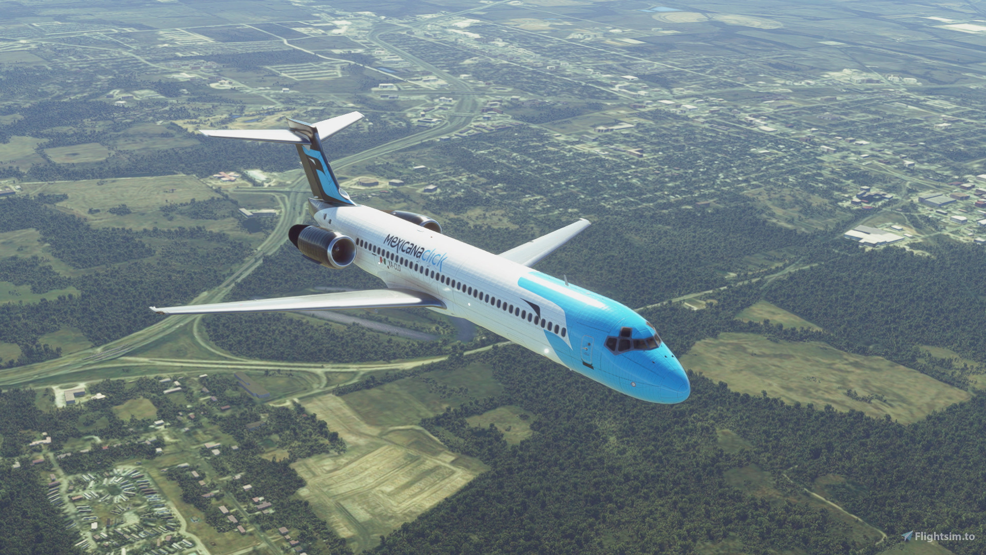 8K] CS717 - MEXICANA CLICK 【XA-CLD】 for Microsoft Flight
