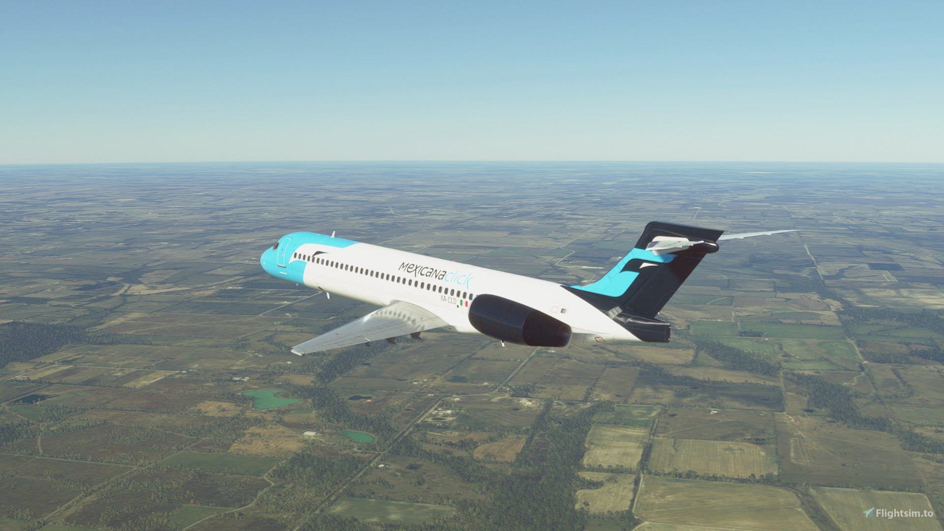 8K] CS717 - MEXICANA CLICK 【XA-CLD】 for Microsoft Flight