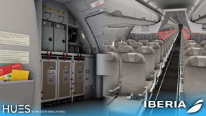 [8K EIS1] Iberia EC-ILP "El Salvador, Surf City" | Fenix A321 CFM thumbnail 4