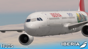 [8K EIS1] Iberia EC-ILP "El Salvador, Surf City" | Fenix A321 CFM thumbnail 5