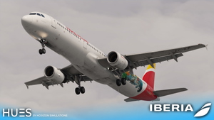 [8K EIS1] Iberia EC-ILP "El Salvador, Surf City" | Fenix A321 CFM thumbnail 6