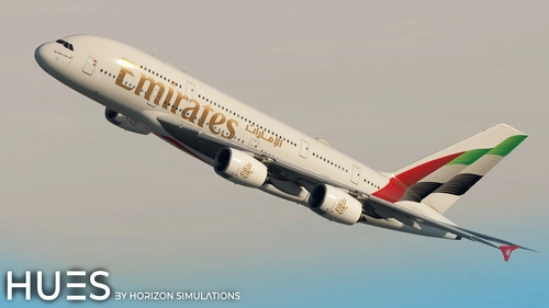 [8K/4K] Emirates A6-EOG | FlyByWire A380X