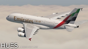 [8K/4K] Emirates A6-EOG | FlyByWire A380X thumbnail 3
