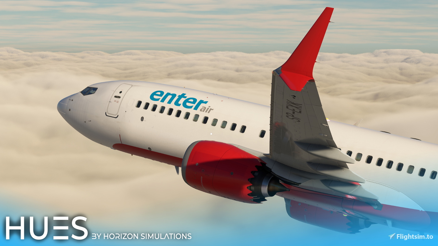 [8K] EnterAir Ex SpiceJet Pack | iFly 737-8 MAX för Microsoft Flight ...