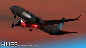 [8K] FlyDubai A6-FMJ | iFly 737max thumbnail 2