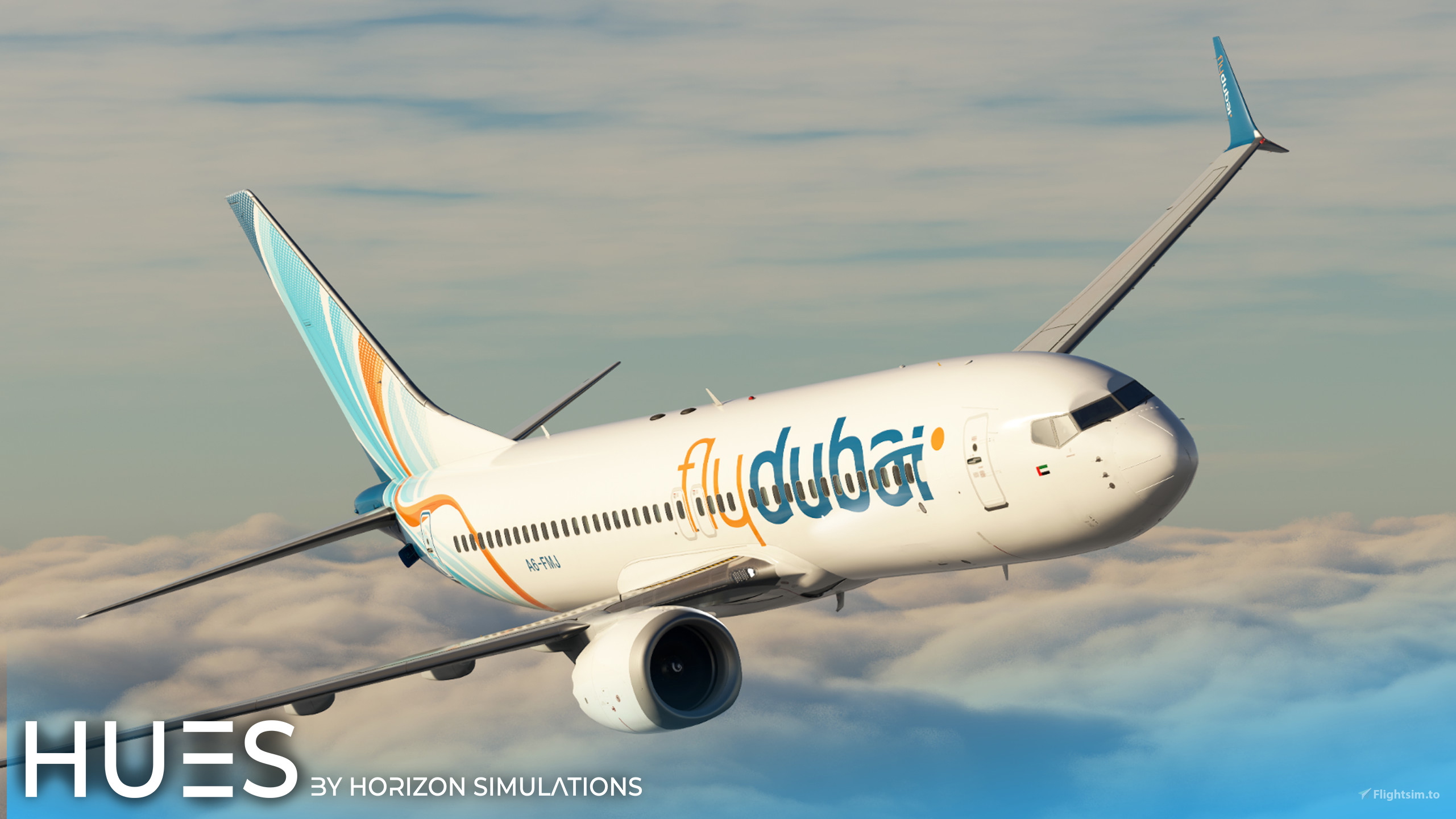 8K] FlyDubai A6-FMJ | iFly 737max のために Microsoft Flight