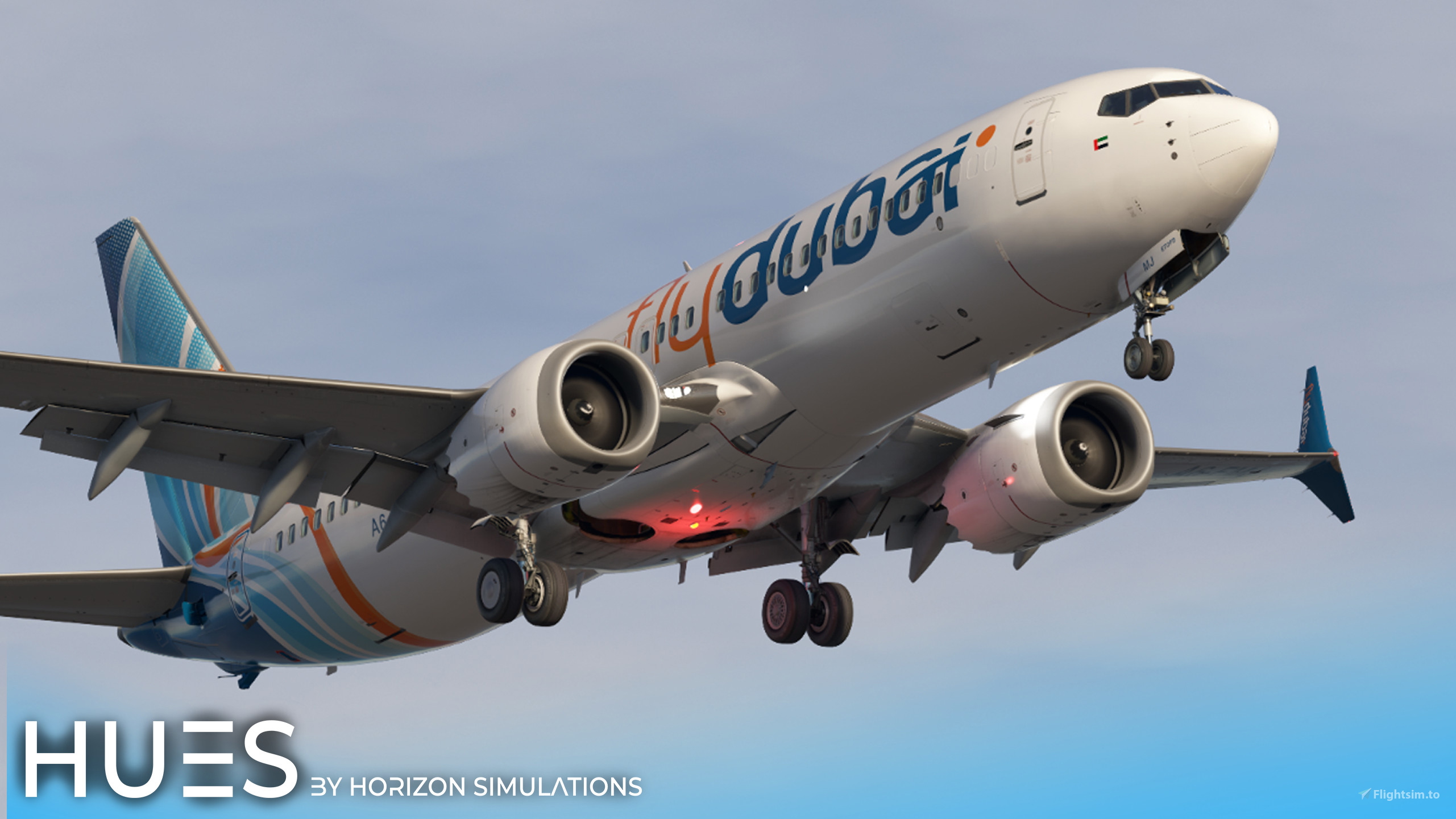 8K] FlyDubai A6-FMJ | iFly 737max のために Microsoft Flight