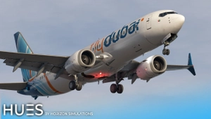 [8K] FlyDubai A6-FMJ | iFly 737max thumbnail 5