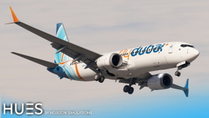 [8K] FlyDubai A6-FMJ | iFly 737max thumbnail 6
