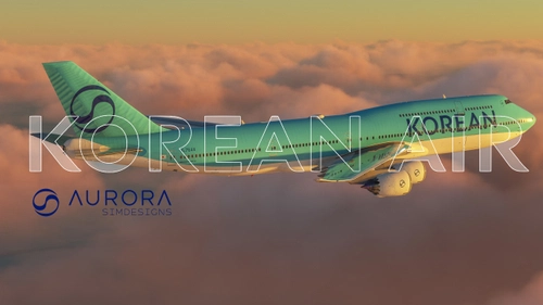 [8K] Korean Air New Livery (HL7644) - Salty B747-8 - MSFS2020
