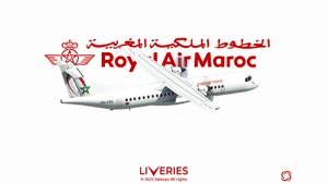 Royal Air Maroc Express [Fleet] w/cabin - Asobo ATR72-600 [8K]  thumbnail 1