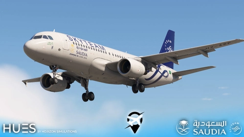 [8K] Saudi Airlines SkyTeam HZ-ASF w/ Cabin | FENIX A320 | 