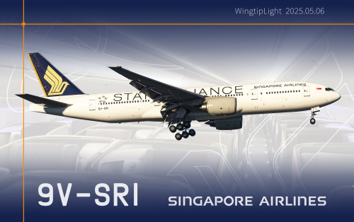 [8K] Singapore Airlines 9V-SRI By WingtipLight