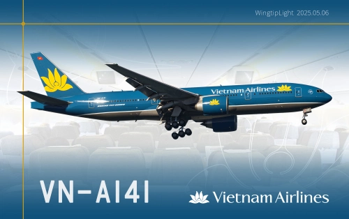 [8K] Vietnam Airlines VN-A141 By WingtipLight