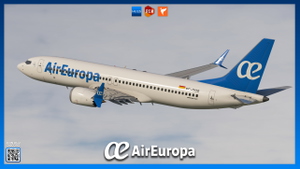 [8K+4K] Air Europa EC-OGS | iFly 737 MAX 8 thumbnail 5