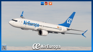 [8K+4K] Air Europa EC-OGS | iFly 737 MAX 8 thumbnail 6