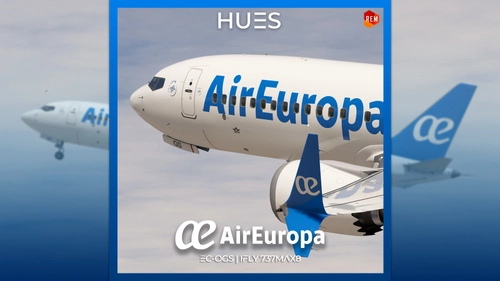 [8K+4K] Air Europa EC-OGS | iFly 737 MAX 8