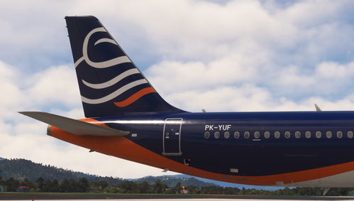 [8K/4K] Batavia Air PK-YUF for Fenix Simulations A321 w/ Cabin
