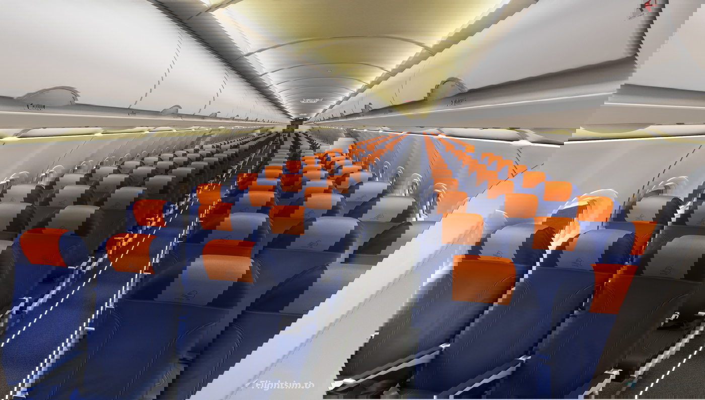 [8K/4K] Batavia Air PK-YUF for Fenix Simulations A321 w/ Cabin for ...