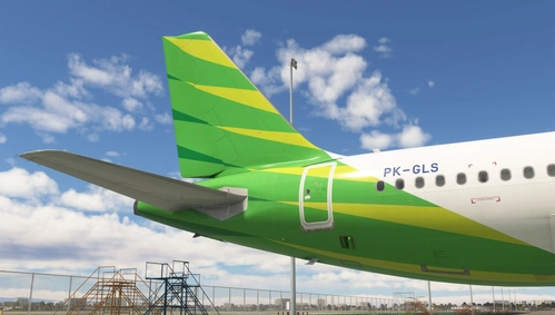[8K/4K] Citilink Livery Pack for Fenix Simulations A320 V2 w/ Cabin