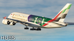 [8K/4K] Emirates A6-EOE "Wimbledon" | FlyByWire A380X thumbnail 5