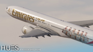 [8K+4K] Emirates A6-EQD (Real Madrid 2025) | PMDG 777-300ER thumbnail 3