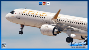 [8K+4K] Etihad Airways A6-AEN "20 Years" | FSLabs A321neo thumbnail 3