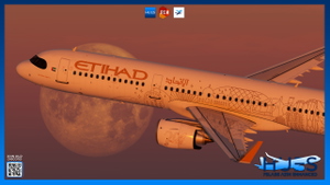 [8K+4K] Etihad Airways A6-AEN "20 Years" | FSLabs A321neo thumbnail 5