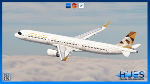 [8K+4K] Etihad Airways A6-AEN "20 Years" | FSLabs A321neo thumbnail 6