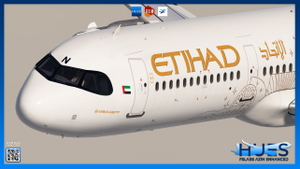 [8K+4K] Etihad Airways A6-AEN "20 Years" | FSLabs A321neo thumbnail 7