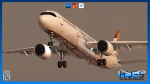 [8K+4K] Etihad Airways A6-AEN "20 Years" | FSLabs A321neo thumbnail 8