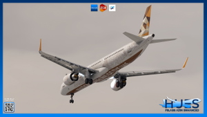 [8K+4K] Etihad Airways A6-AEN "20 Years" | FSLabs A321neo thumbnail 9