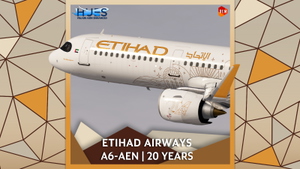 [8K+4K] Etihad Airways A6-AEN "20 Years" | FSLabs A321neo thumbnail 1