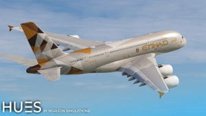 [8K/4K] Etihad Airways A6-API | FlyByWire A380X thumbnail 3