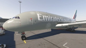 [8K/4K] FlyByWire A380X Emirates A6-EUE - Skywards 25 years anniversary thumbnail 7