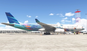 [8K/4K] Garuda Indonesia (74th Anniversary c/s) PK-GPZ for iniBuilds A330-300RR MSFS2024 w/ Cabin thumbnail 2