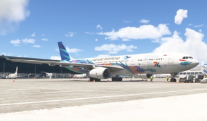 [8K/4K] Garuda Indonesia (74th Anniversary c/s) PK-GPZ for iniBuilds A330-300RR MSFS2024 w/ Cabin thumbnail 3