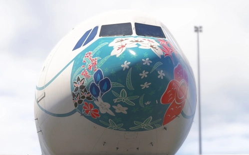 [8K/4K] Garuda Indonesia (Mask On c/s) PK-GHC for iniBuilds A330-300RR MSFS2024 w/ Cabin