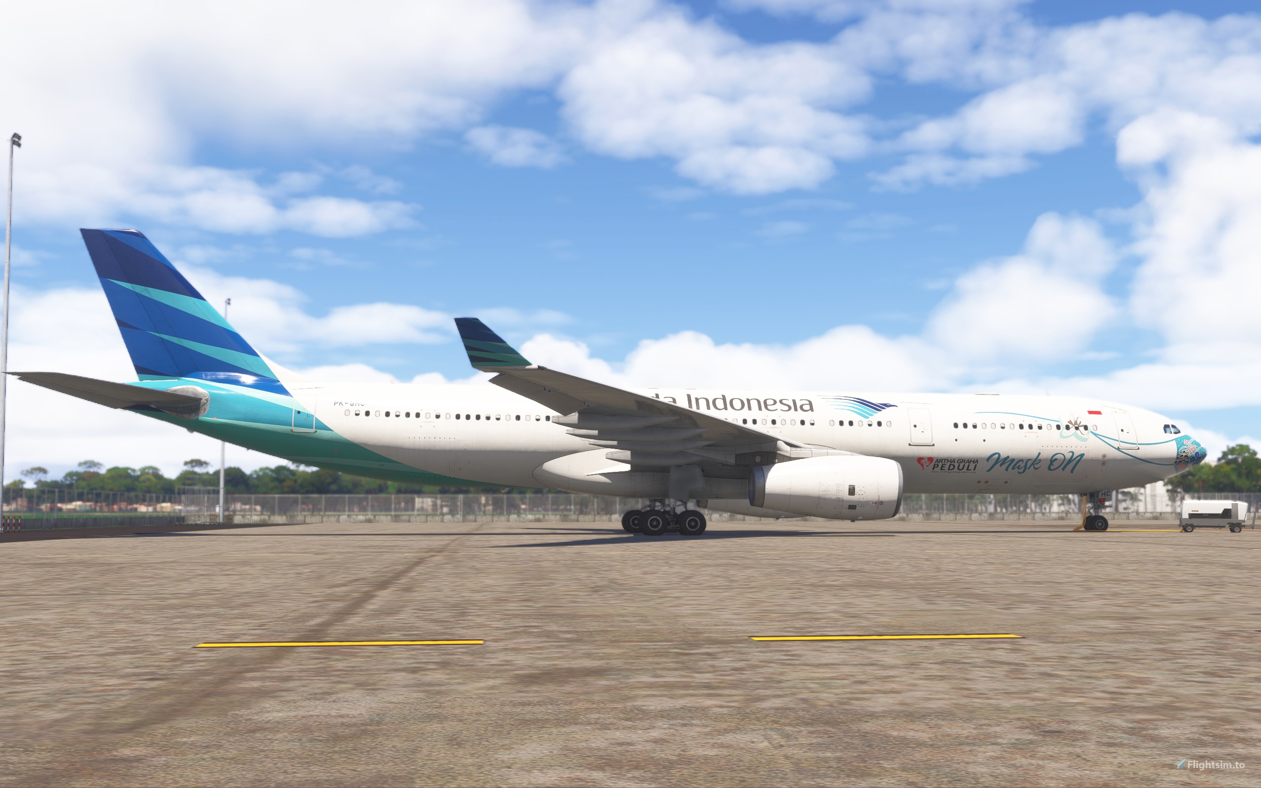 8K/4K] Garuda Indonesia (Mask On c/s) PK-GHC for iniBuilds