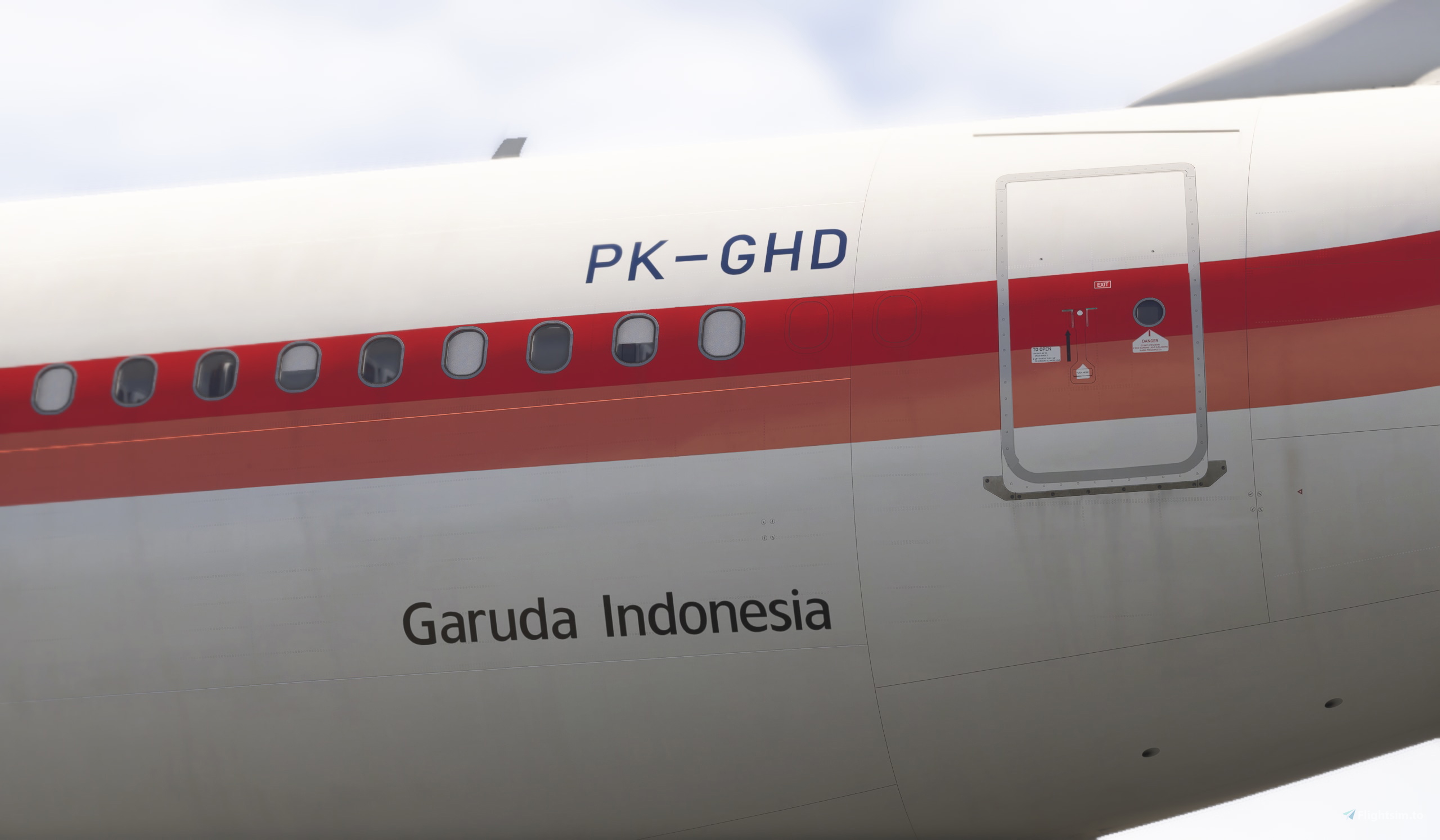 8K/4K] Garuda Indonesia (Retro c/s) PK-GHD for iniBuilds A330