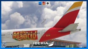 [8K+4K] Iberia EC-NIG "Madrid" | IniBuilds A350-900 thumbnail 2