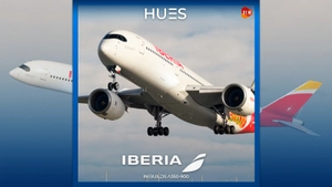 [8K+4K] Iberia EC-NIG "Madrid" | IniBuilds A350-900 thumbnail 1