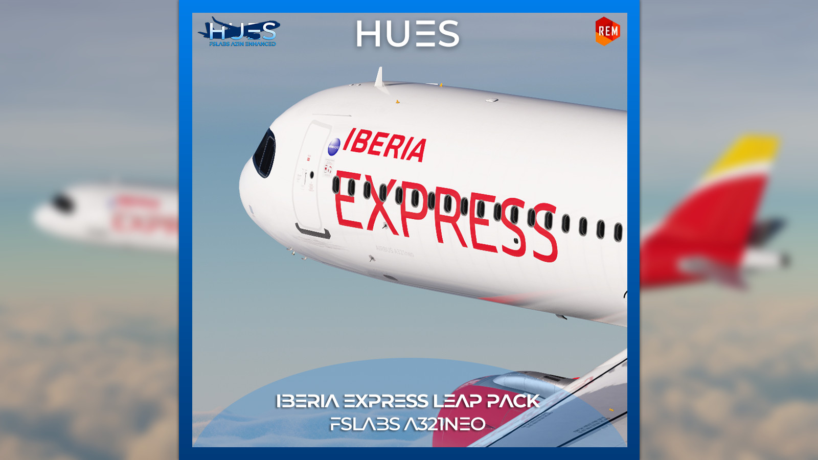 [8K+4K] Iberia Express Pack 1 | FSLabs A321neo - Image 1