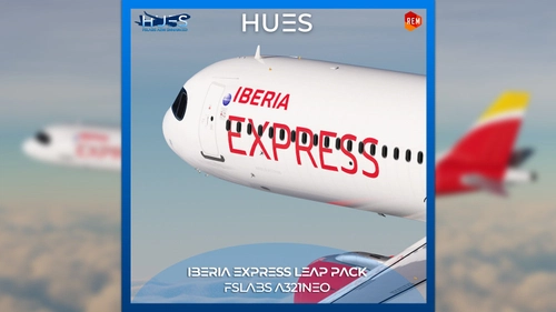 [8K+4K] Iberia Express Pack 1 | FSLabs A321neo